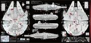 Bandai Perfect Grade 1 ⁄ 72 Millennium Falcon Marking Location